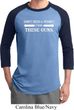Guns Permit Mens Raglan Shirt
