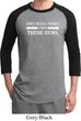Guns Permit Mens Raglan Shirt
