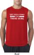 Guns Permit Mens Sleeveless Shirt