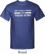 Guns Permit Mens Tall Shirt