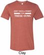 Guns Permit Mens Tri Blend Crewneck Shirt