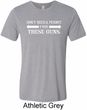 Guns Permit Mens Tri Blend Crewneck Shirt