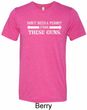Guns Permit Mens Tri Blend Crewneck Shirt