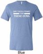 Guns Permit Mens Tri Blend Crewneck Shirt