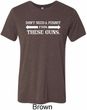 Guns Permit Mens Tri Blend Crewneck Shirt