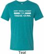 Guns Permit Mens Tri Blend Crewneck Shirt