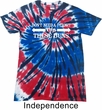 Guns Permit Patriotic Tie Dye Shirt