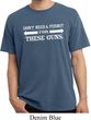 Guns Permit Pigment Dyed Shirt