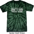 Guns Permit Spider Tie Dye Shirt