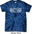 Guns Permit Spider Tie Dye Shirt