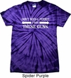 Guns Permit Spider Tie Dye Shirt