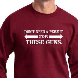 Guns Permit Sweatshirt Guns Permit Sweatshirt