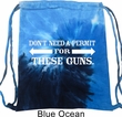 Guns Permit Tie Dye Bag