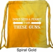 Guns Permit Tie Dye Bag