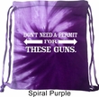 Guns Permit Tie Dye Bag