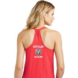 Guts and Glory Ram Logo Neck Print Ladies Shirts