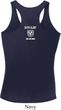 Guts and Glory Ram Neck Print Ladies Dry Wicking Racerback Tank Top