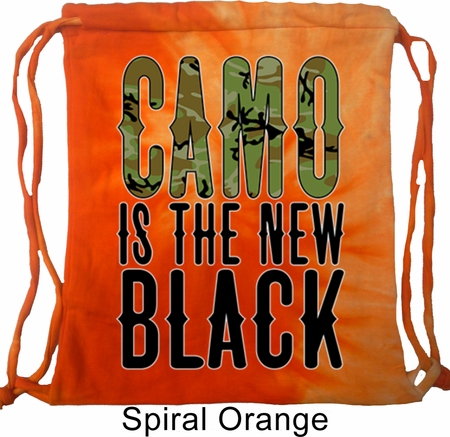 Gym Bag Camo is the New Black Tie Dye Bag