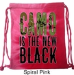 Gym Bag Camo is the New Black Tie Dye Bag
