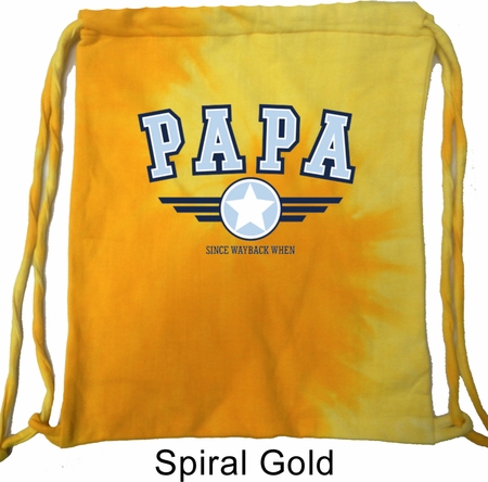 Gym Bag Papa Tie Dye Bag