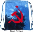 Gym Bag Red Hammer And Sickle Tie Dye Bag