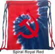 Gym Bag Red Hammer And Sickle Tie Dye Bag