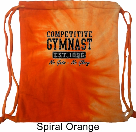 Gymnastics Bag Competitive Gymnast Tie Dye Bag