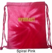 Gymnastics Bag Gold Shimmer Gymnast Tie Dye Bag
