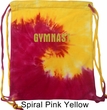 Gymnastics Bag Gold Shimmer Gymnast Tie Dye Bag