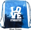 Gymnastics Bag Love Gymnastics Tie Dye Bag