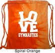 Gymnastics Bag Love Gymnastics Tie Dye Bag