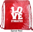 Gymnastics Bag Love Gymnastics Tie Dye Bag