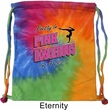 Gymnastics Bag Pretty in Pink Dangerous in a Leo Tie Dye Bag