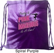 Gymnastics Bag Pretty in Pink Dangerous in a Leo Tie Dye Bag