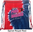 Gymnastics Bag Pretty in Pink Dangerous in a Leo Tie Dye Bag