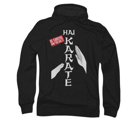 Hai Karate Hoodie Be Careful Black Sweatshirt Hoody