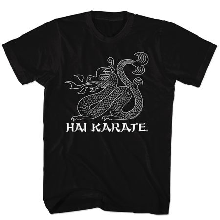 Hai Karate Shirt HK Dragon Black T-Shirt
