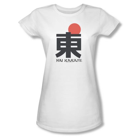 Hai Karate Shirt Juniors Logo White T-Shirt