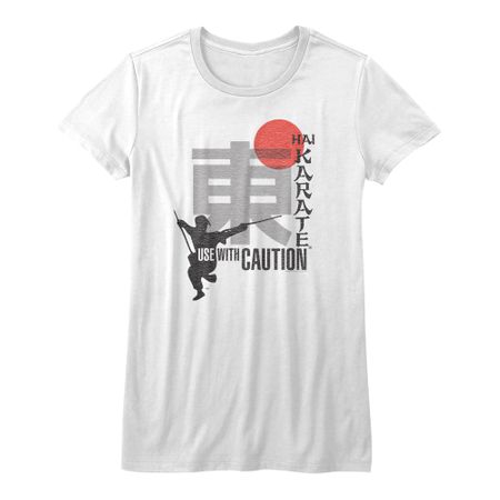 Hai Karate Shirt Juniors Use With Caution White T-Shirt