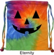 Halloween Bag Black Jack O Lantern Tie Dye Bag