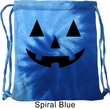 Halloween Bag Black Jack O Lantern Tie Dye Bag