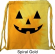 Halloween Bag Black Jack O Lantern Tie Dye Bag