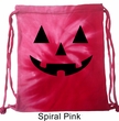 Halloween Bag Black Jack O Lantern Tie Dye Bag