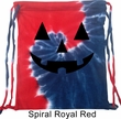 Halloween Bag Black Jack O Lantern Tie Dye Bag