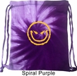 Halloween Bag Evil Smiley Face Tie Dye Bag