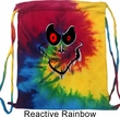 Halloween Bag Ghost Face Tie Dye Bag