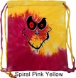 Halloween Bag Ghost Face Tie Dye Bag