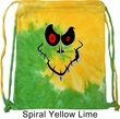 Halloween Bag Ghost Face Tie Dye Bag