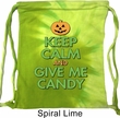 Halloween Bag Keep Calm and Give Me Candy Tie Dye Bag