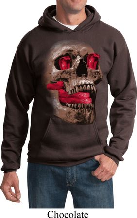 Halloween Cobra Skull Hoodie